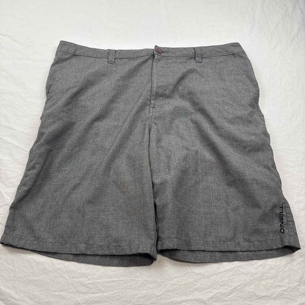 Men's 38 Oneill Board Shorts Swim HEATHERED Gray PREPPY Y2K